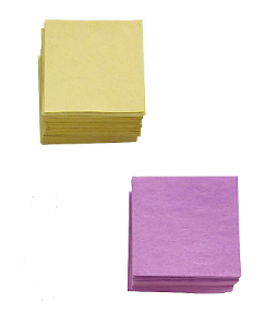 Colour Tissue Paper Squares 375/pkg