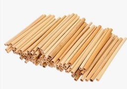 Bag of Bamboo Tubes